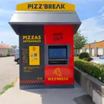 Distributeur de pizzas
