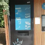 Distributeur de baguettes, snacking salé et boissons fraiches